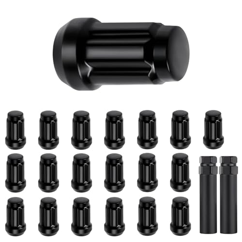 Tuercas de rueda tuning 12x1.5 negras para llantas de coche Acura JDM