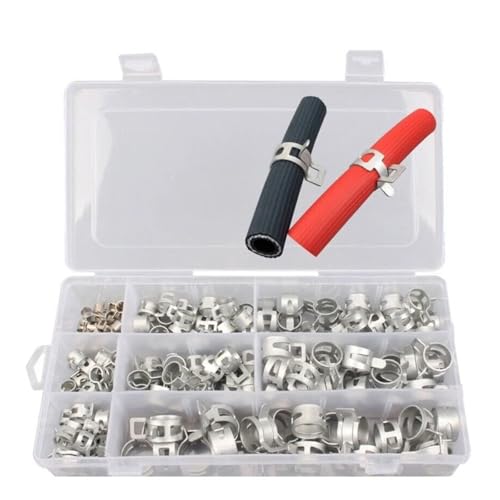 Abrazaderas elásticas de manguera de 6,5-18 mm para tubos flexibles de carpintería
