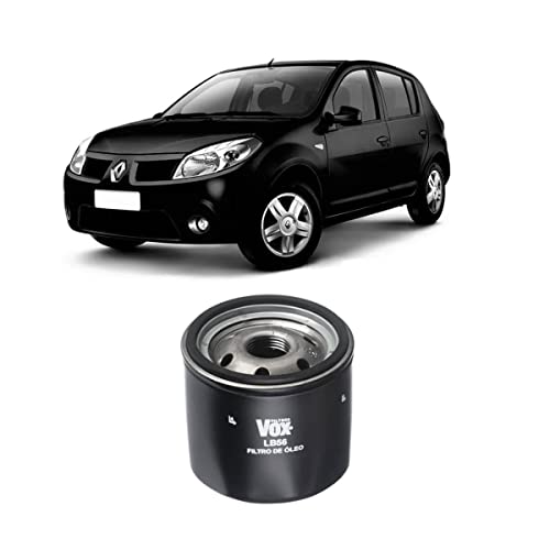 Filtro de Óleo Fiat Argo Cronos Mobi Uno Renault Fluence Logan Sandero