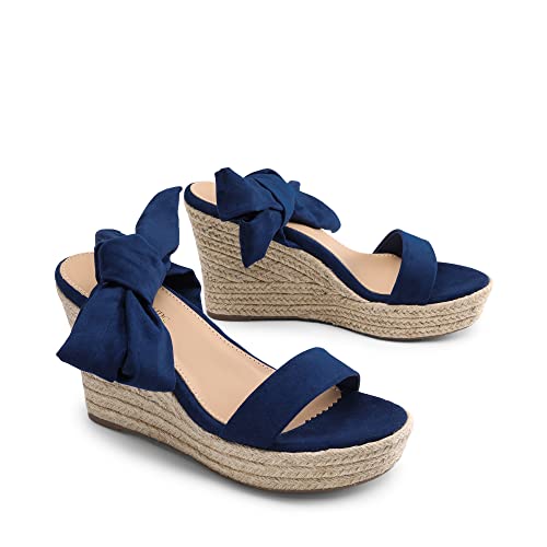 Image of DREAM PAIRS Women's Espadrille Wedge Sandals