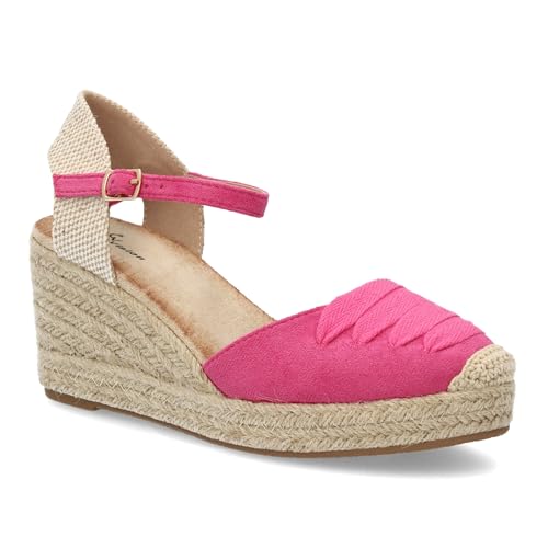 Espadrille compensée en jute haut de gamme avec finitions ruban - 3