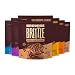 Brownie Brittle, Variety Pack, 5 Oz Bag (Pack of 6), The Unbelievably Rich and Delicious Chocolate Brownie Snack with A Cookie Crunch (Packaging May Vary)