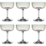 like. by Villeroy & Boch – Like Pearl Sektschale/Dessertschale Set 6 teilig, Farbglas bunt, Füllmenge 100 ml