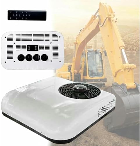12V/24V RV Air Conditioner - Mobile Parking AC Unit for Campervan, Truck, Boat, Caravan - Efficient DC Cooling System, Perfect for Off-Grid Adventures