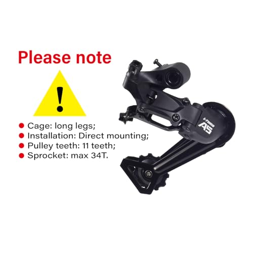 CNC Rear Derailleur 9 Speed Direct Mount/Hanger Mount for Shimano/sram