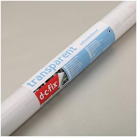 d-c-fix ® F3465363 Self Adhesive Vinyl, Clear, 210 x 90 cm (1 Piece)