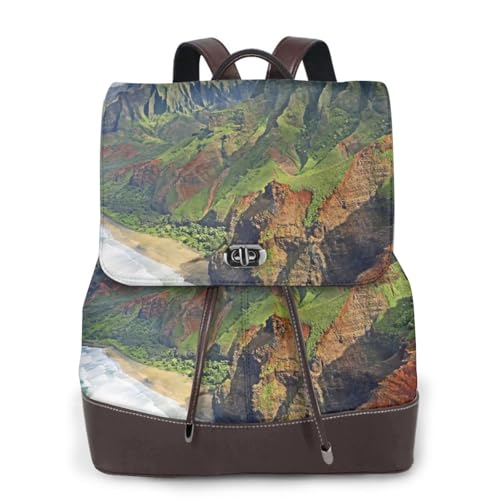 Sac à dos en cuir pour ordinateur portable Kauai randonnée