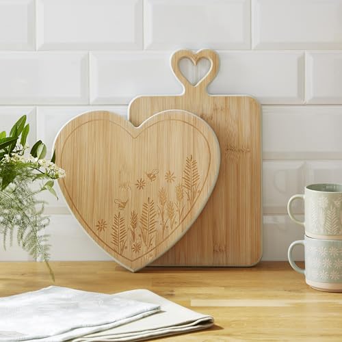 Cooksmart British Designed Wooden Chopping Boards, Homestead, 44 cm x 25 cm - Image 4