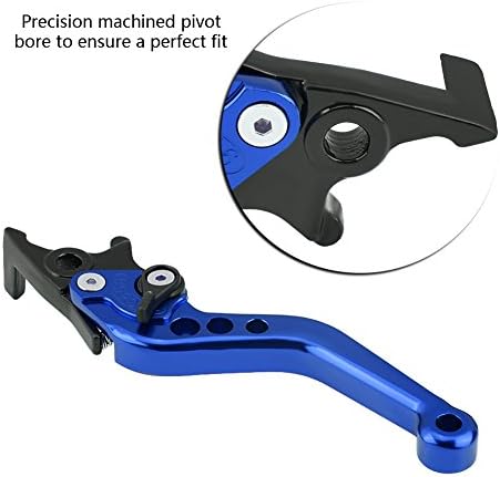 Duokon Alumínium CNC Fékkari Motorkerékpár Robogó Kék Univerzális Kettős Tárcsafék