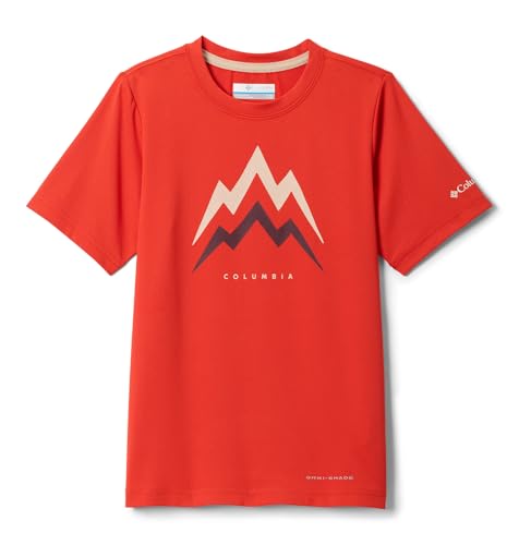 T-Shirt Sport Technique Garçon Columbia Tech Trail Graphic Crew