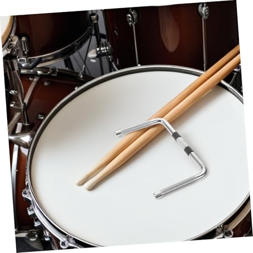 Soporte Abrazadera Doble Para Cowbell Batería Ajustable miniatura 5