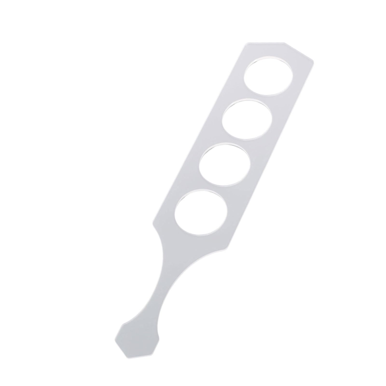 Buxuaaaa C Wine Flight Router Template Lear Serving Tray Molds Professional Acryli Template For Whisky Glasses Utting Guide