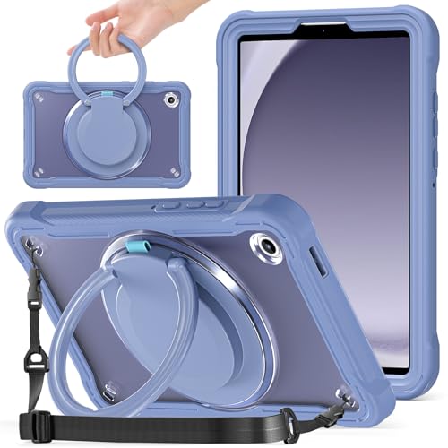 Coque Samsung Galaxy Tab A11 protection intégrale silicone violette 2025