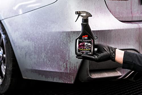 Image of SOFT99 Iron Terminator (10333) Most Powerful Iron Remover, Safe for use on Aluminium Wheels and car Paint Surfaces