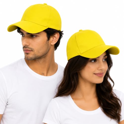 Image of Branded Cap for Men Women Unisex Boy's Girl's Topi Adjustable Strap Free Size Cotton Summer Sports Cricket Gym Dance Free Size