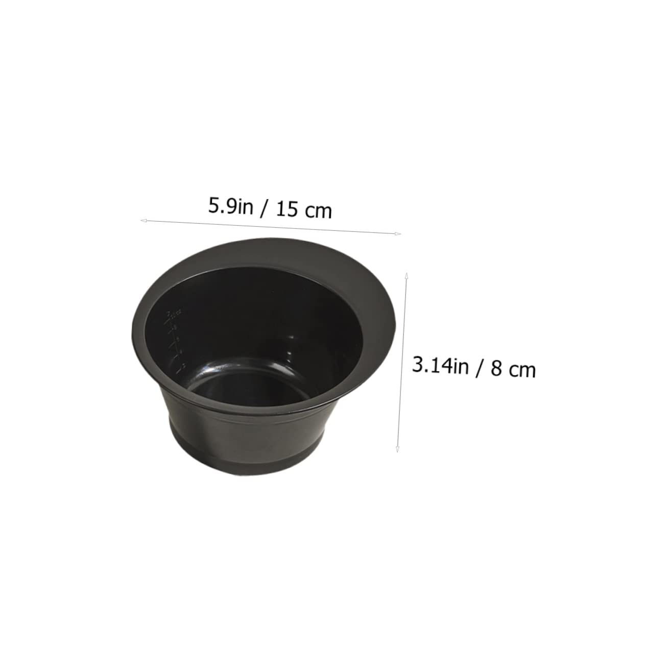 Didiseaon Hair Dyeing Tool 4pcs Professional Hair Dye Bowls Smooth Application Anti-static and Easy to Use