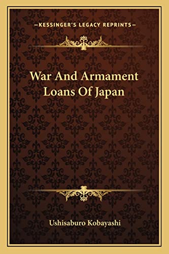 War And Armament Loans Of Japan