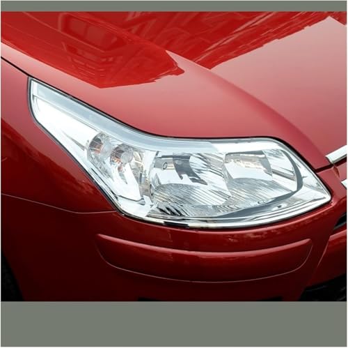 Optique de phare Citroën C4 avec finition blanche et ajustement précis - 3
