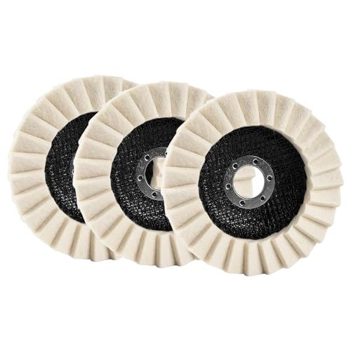 Roues de polissage de pierre en feutre haute densité