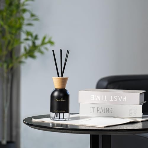 Amolli アモリ リードディフューザー 200ml オレンジ ブロッサム ジャスミンの香り ルームフレグランス 約3ヶ月分 アロマ 芳香剤 部屋用 消臭 誕生日プレゼント
