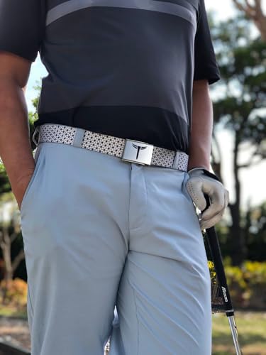 Teeoff 3 Pack Golf Web Belt Reversible Metal Buckle4