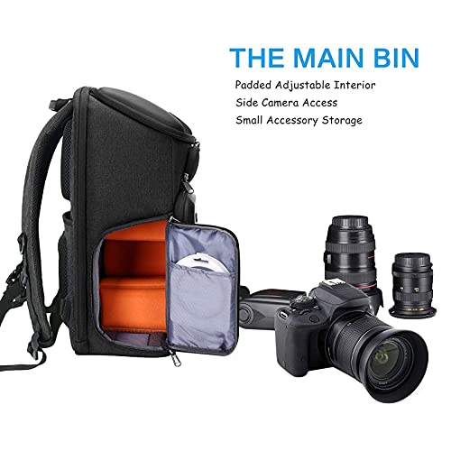 MOSISO Camera Backpack,DSLR/SLR/Mirrorless Photography Waterproof 17.3 inch Camera Bag Case with Front Hardshell&Laptop Compartment&Tripod Holder&Rain Cover Compatible with Canon/Nikon/Sony,Space Gray MOSISO Camera Backpack,DSLR/SLR/Mirrorless Photography Waterproof 17.3 inch Camera Bag Case with Front Hardshell&Laptop Compartment&Tripod Holder&Rain Cover Compatible with Canon/Nikon/Sony,Space Gray