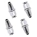 Price comparison product image 4pcs 4mm Propeller Adapter Aluminum Propeller Adapter Holder for RC Motor Prop Speed Controller Electric Motor Accessories (4mm Aperture and 6mm Output Axle)