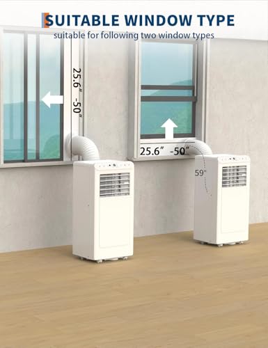 Image of Garvee 8,000 BTU Portable Air Conditioner, 3-in-1 Portable AC Unit with Cool, Dehumidifier & Fan Modes, Covers Rooms up to 350 sq.ft, Sleep Mode, Remote Control, Timer & Full Window Kit