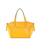  Cromia Borsa da donna made in italy LEA, giallo.