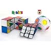 Rubiks 3 Piece Gift Set | Squishy Cube | Magic Star | Rainbow Ball
