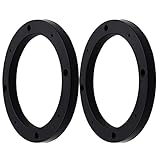 2 Pcs 5-inch Universal Fit ABS Car Stereo Speaker Spacers, 0.5' Depth