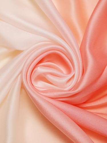 Image of Printed Poly Silken feel Scarf Stole for Women | Stylish, Soft, & Lightweight | Satin Feel Neck Scarf, Hair Scarf, Head Scarf for Women