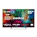 MEDION 125,7 cm (55 Zoll) Fernseher (Smart-TV, Dolby Vision HDR, HBO Max, MagentaTV, Prime Video, Disney+, DAZN, Paramount+, Dolby Atmos, VIDAA Store, PVR, Bluetooth, MD 855302)