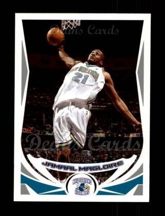 2004 Topps #195 Jamaal Magloire New Orleans Hornets (Pelicans) (Basketball Card) NM/MT Hornets (Pelicans) Kentucky