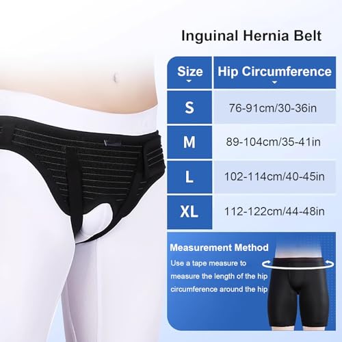 Faja para Hernia Inguinal Unilateral o Bilateral XL miniatura 2