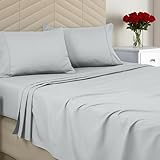draps plat king size Profitez d'un sommeil réparateur : ces draps de lit King size de haute qualité garantissent une sensation ultra douce contre la peau tout en offrant une respirabilité améliorée pour un état d'esprit détendu.