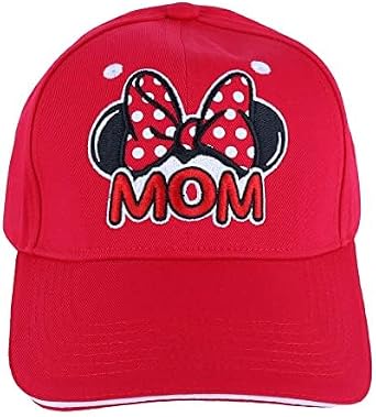 Dad & Mom Matching Baseball Caps Set Adjustable Cotton Hats for Couples | Fun Family Accessories | 2-Pack Multi
