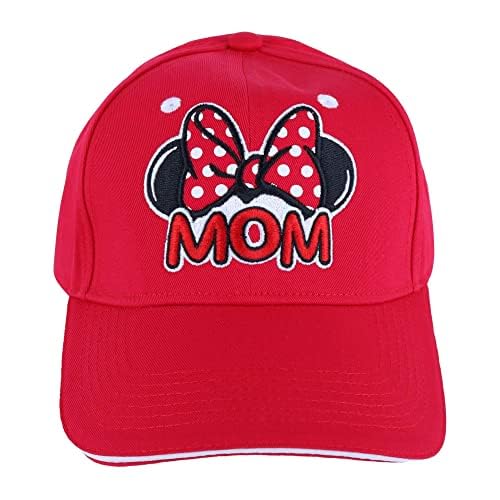 Image of Dad & Mom Matching Baseball Caps Set - Adjustable Cotton Hats for Couples | Fun Family Accessories | 2-Pack Multi