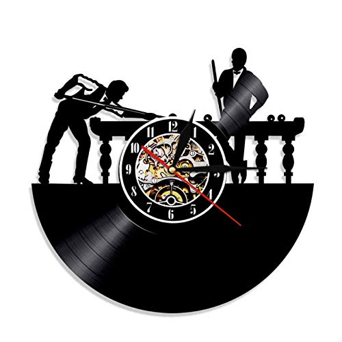 OTKU 12 Inch Vinyl Record Wall Clock