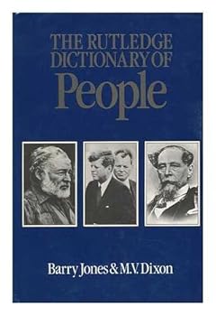 Hardcover The Rutledge Dictionary of People Book