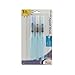 Pentel Arts Aquash Water Brush Assorted Tips, Pack of 3 (FRHBFMBP3)