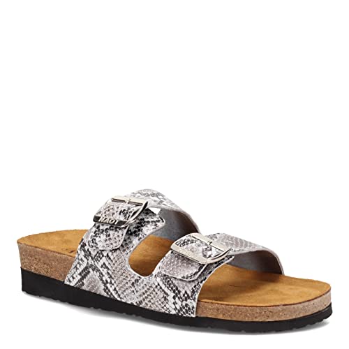 Image of NAOT Footwear Santa Barbara Women's Slide with Cork Footbed and Arch Comfort and Support - Slip On- Lightweight and Perfect for Travel