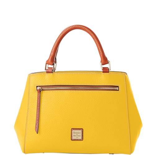 Petit sac à main Dooney & Bourke pissenlit avec fermeture éclair jaune