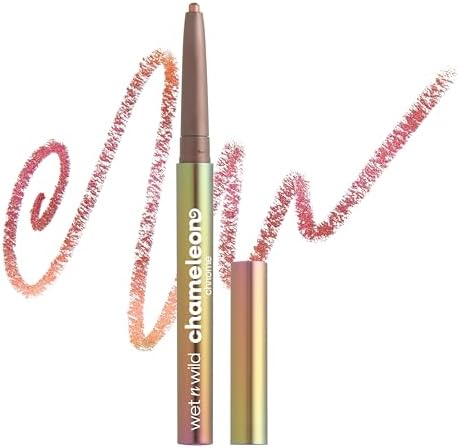 Wet n Wild Chameleon Chrome Delineador de Ojos Retráctil Waterproof con Pigmentos Iridiscentes que Reflejan la Luz creando un Cambio de Color Dinámico, no Mancha y Dura hasta 18 Horas, Cosmic Seeker