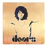 InSpiral Tree Jim Morrison Wall Art. The Doors Metal Wall Art. Handmade. Copper, Brass, Stainless Steel Sheets and Custom Sizes. Ready to Hang (28, Inches, 20, Inches)