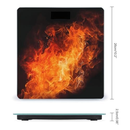 Báscula Digital de Baño Precisa con Vidrio Templado miniatura 2