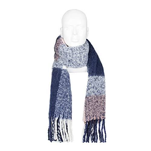 Jessica Simpson Brushed Oversized Scarf W/Fringe, Multi (43Jm010001-400-Nsiz) #TOP3