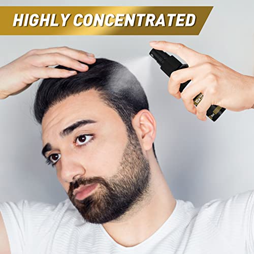 Black Rice Water Hair Growth Serum and Leave-in Spray for Longer, Thicker, Fuller Hair - Promotes Regrowth and Prevents Hair Loss