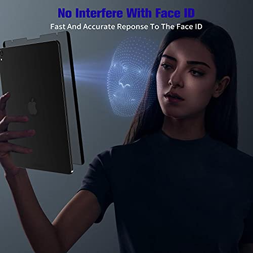 Mamol Magnetic Ipad Pro 12.9 Inch Privacy Screen Protector For Apple Ipad Pro 12.9" 6Th 5Th 4Th 3Rd Generation 2022 2021 2020 2018, Removable Reusable Anti Spy Blue Light Glare Privacy Filter, High Sensitive Bubble Free Private Screen #TOP6