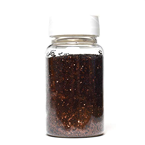 Glitterexpress Paillettes en PVC, bronze, 60G Cover